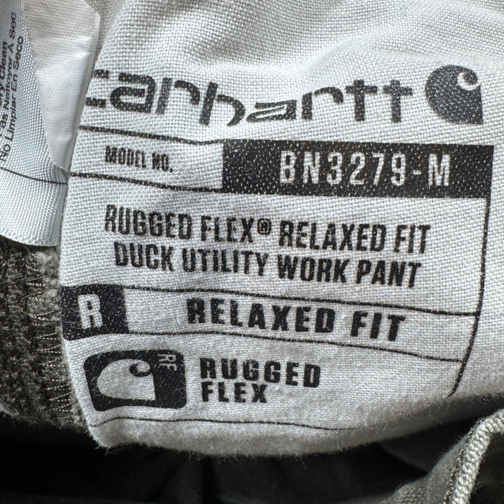 Carhartt Men's Work Pants Rugged Flex Relaxed Fit Duck Utility Brown 32x32 - Picture 2 of 10
